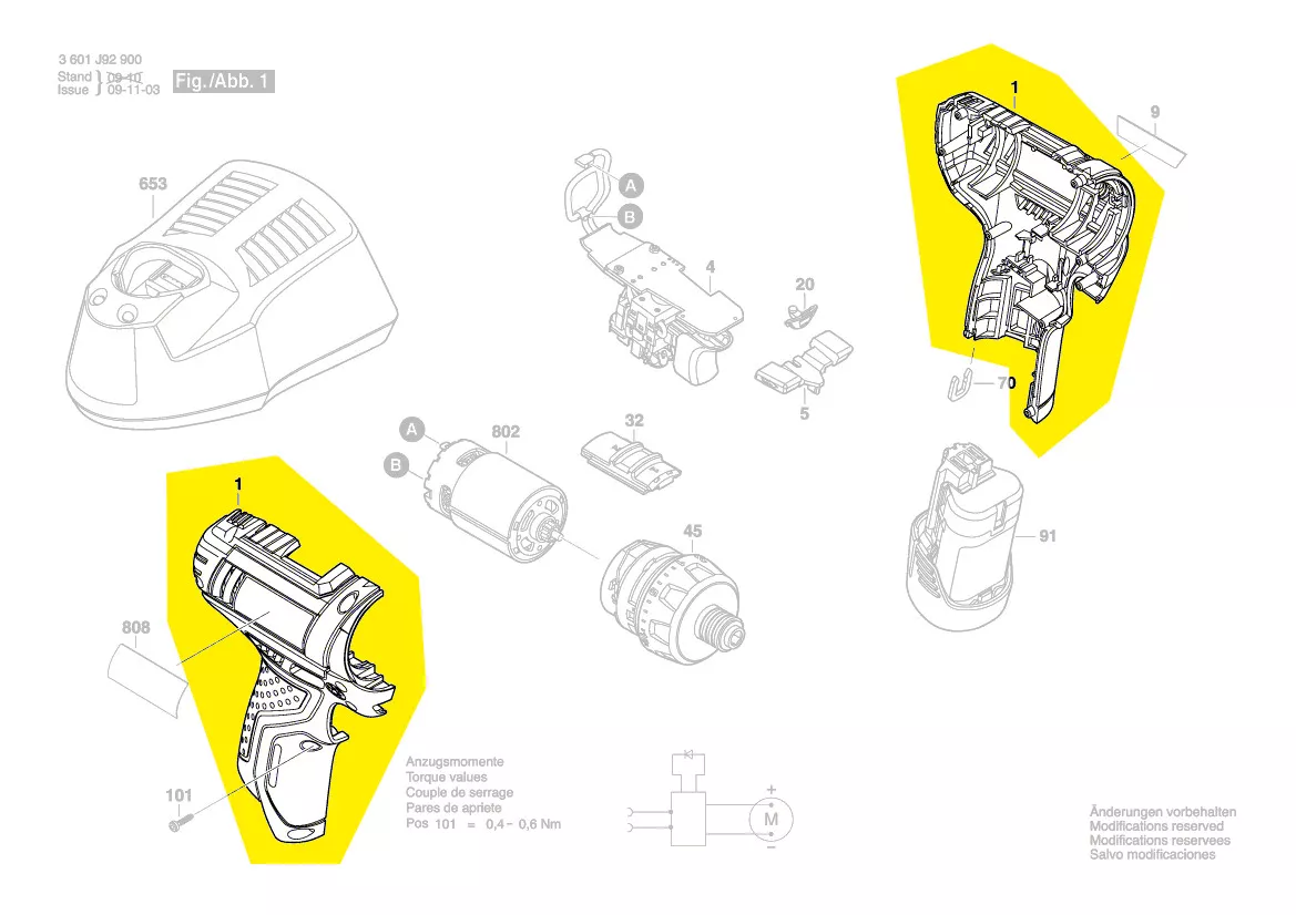 Coquille réf. 2 609 100 839 Bosch
